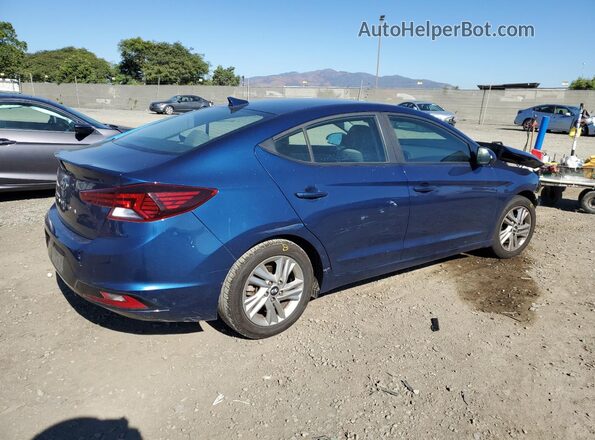 5NPD84LF1LH508924 2020 HYUNDAI ELANTRA Blue Tył prawy