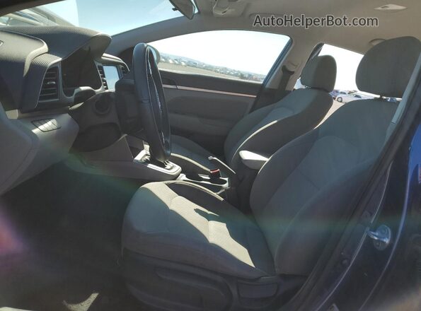 5NPD84LF1LH508924 2020 HYUNDAI ELANTRA Blue Widok wnętrza z przodu
