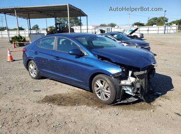 5NPD84LF1LH508924 2020 HYUNDAI ELANTRA Blue Przód prawy