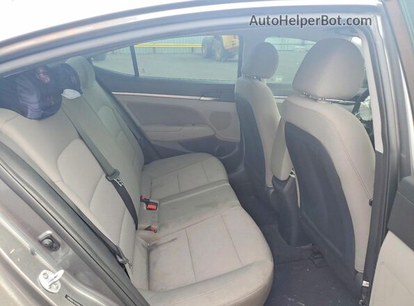 5NPD84LF1LH509863 2020 HYUNDAI ELANTRA Серый Вид задних сидений