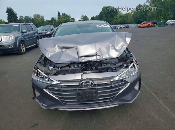 5NPD84LF1LH509863 2020 HYUNDAI ELANTRA Серый Вид спереди