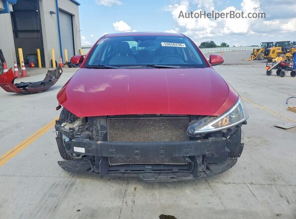 5NPD84LF1LH513184 2020 HYUNDAI ELANTRA Красный Вид спереди
