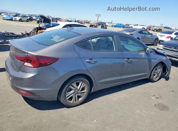 5NPD84LF1LH521933 2020 HYUNDAI ELANTRA Gray Задня права чверть