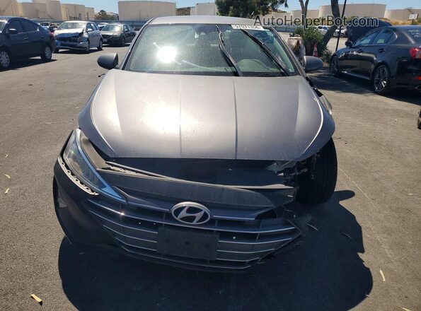 5NPD84LF1LH521933 2020 HYUNDAI ELANTRA Gray Вид спереду