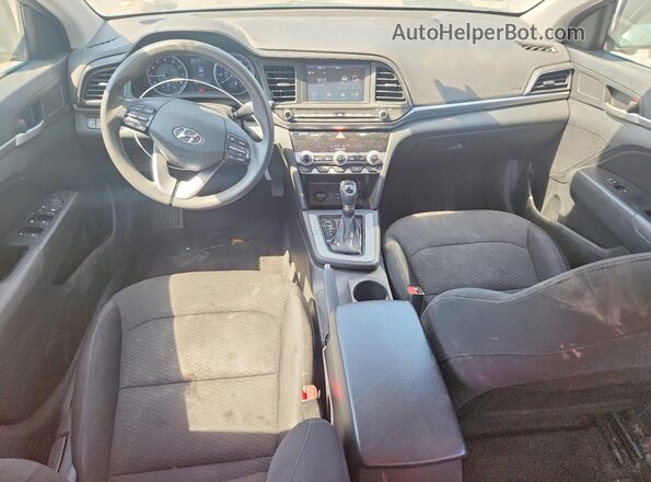 5NPD84LF1LH538442 2020 HYUNDAI ELANTRA Charcoal Առջևի վահանակի տեսք