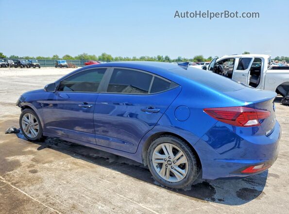 5NPD84LF1LH538814 2020 HYUNDAI ELANTRA Blue Задня ліва чверть