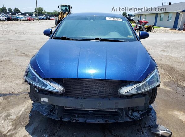 5NPD84LF1LH538814 2020 HYUNDAI ELANTRA Blue Вид спереду