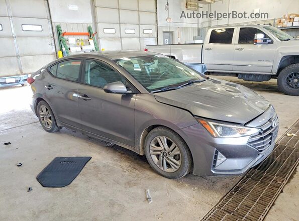 5NPD84LF1LH540062 2020 HYUNDAI ELANTRA Gray წინა მარჯვენა