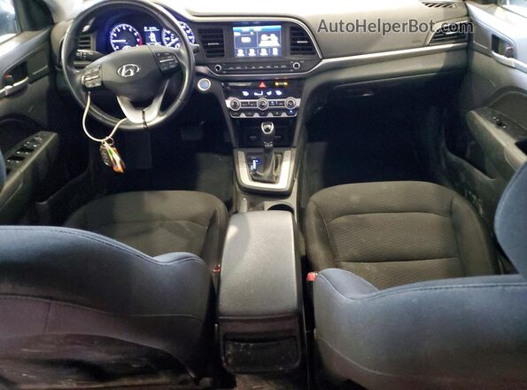 5NPD84LF1LH540062 2020 HYUNDAI ELANTRA Gray წინა პანელის ხედი