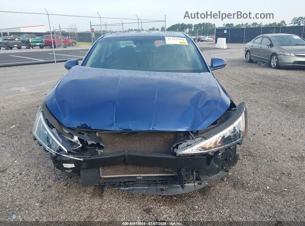 5NPD84LF1LH548842 2020 HYUNDAI ELANTRA Blue Вид задньої частини салону
