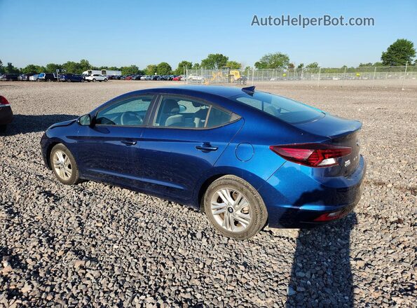 5NPD84LF1LH550669 2020 HYUNDAI ELANTRA Blue Tył lewy