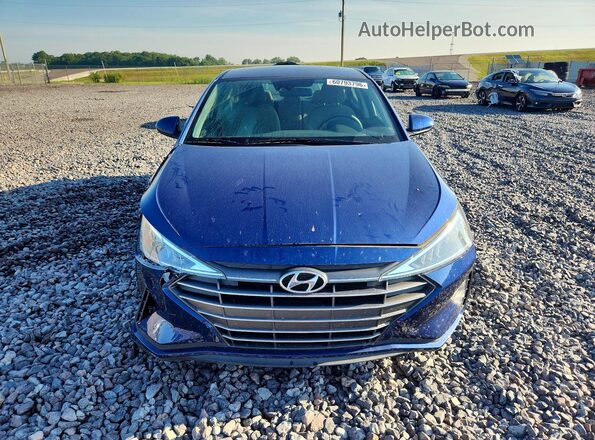 5NPD84LF1LH550669 2020 HYUNDAI ELANTRA Blue Widok z przodu
