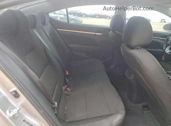 5NPD84LF1LH552843 2020 HYUNDAI ELANTRA Silver Вид задніх сидінь