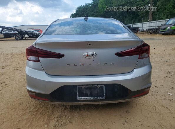 5NPD84LF1LH552843 2020 HYUNDAI ELANTRA Silver Вид ззаду