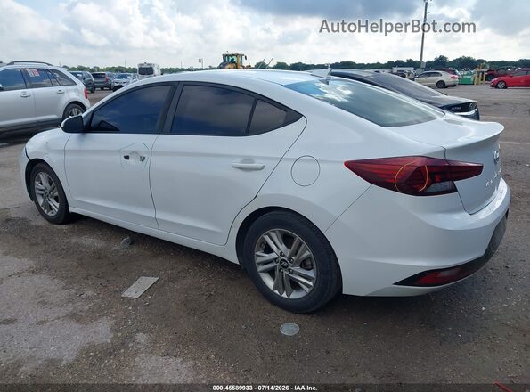 5NPD84LF1LH560439 2020 HYUNDAI ELANTRA Белый Задняя левая четверть