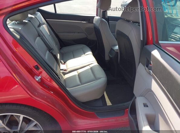 5NPD84LF1LH576883 2020 HYUNDAI ELANTRA Red VIN sticker view