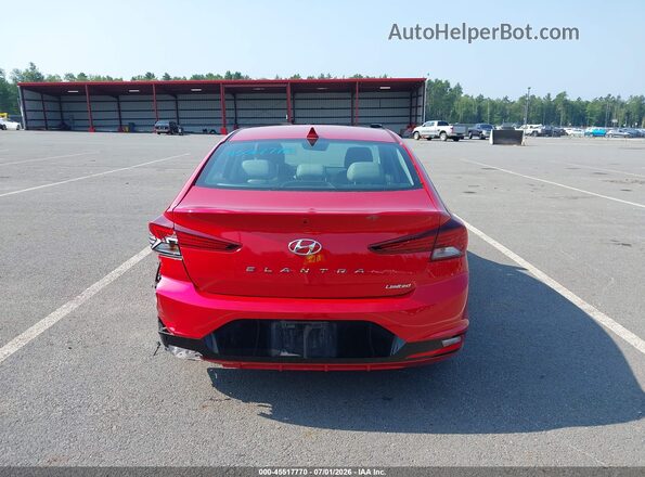 5NPD84LF1LH576883 2020 HYUNDAI ELANTRA Red 
