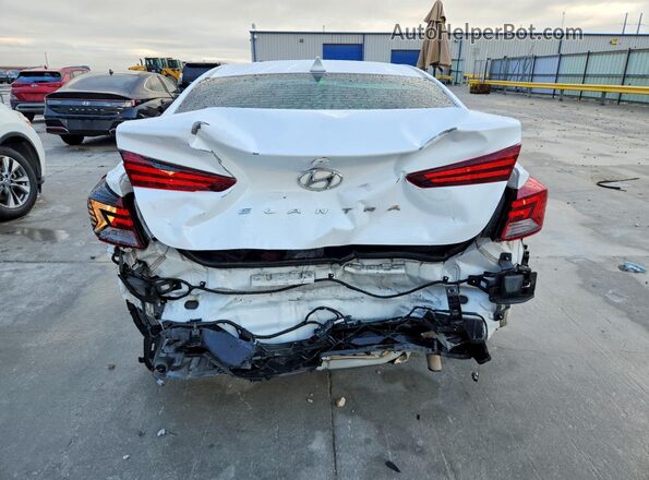 5NPD84LF1LH577080 2020 HYUNDAI ELANTRA White Vista trasera