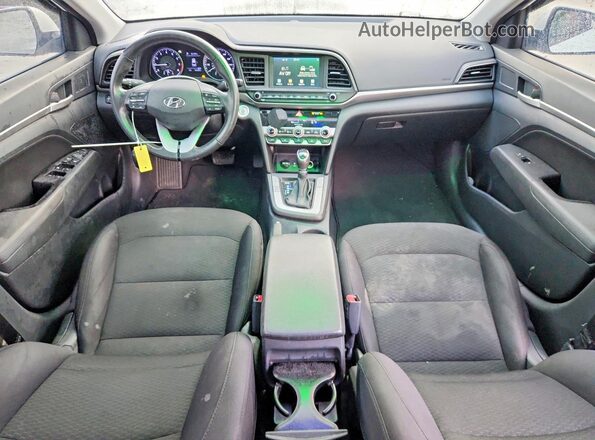 5NPD84LF1LH577080 2020 HYUNDAI ELANTRA White Vista del salpicadero
