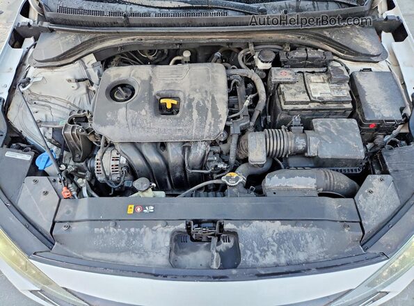 5NPD84LF1LH577080 2020 HYUNDAI ELANTRA White Vista interior trasera
