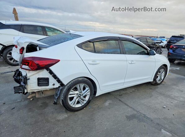 5NPD84LF1LH577080 2020 HYUNDAI ELANTRA White Trasero derecho