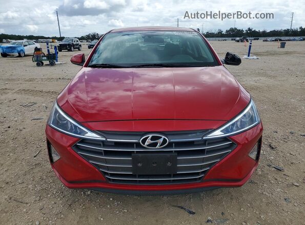 5NPD84LF1LH596986 2020 HYUNDAI ELANTRA Red Vista frontal