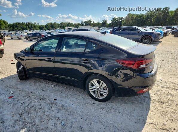5NPD84LF1LH598446 2020 HYUNDAI ELANTRA Black Задня ліва чверть