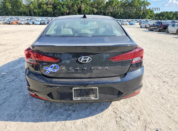 5NPD84LF1LH598446 2020 HYUNDAI ELANTRA Black Вид ззаду