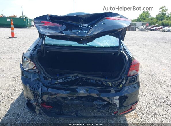 5NPD84LF1LH618520 2020 HYUNDAI ELANTRA Black Front view