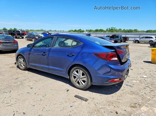 5NPD84LF1LH620557 2020 HYUNDAI ELANTRA Blue Հետևի ձախ