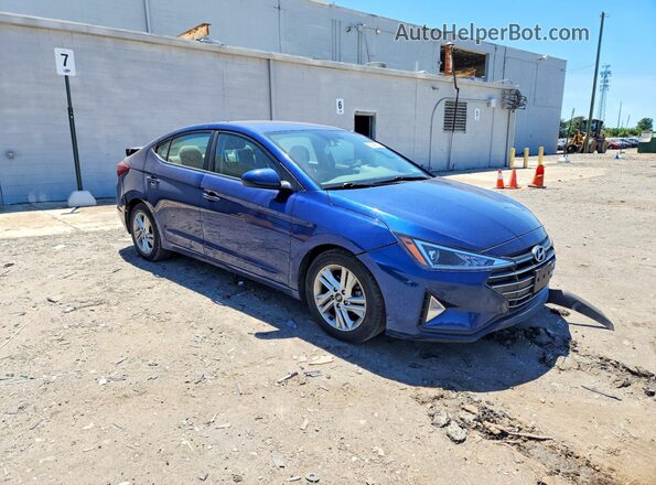 5NPD84LF1LH620557 2020 HYUNDAI ELANTRA Blue Առջևի աջ