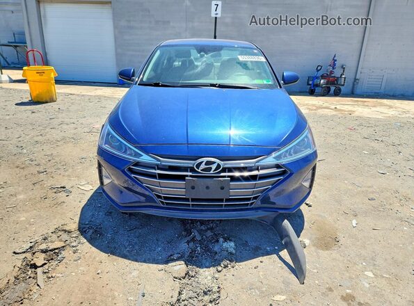5NPD84LF1LH620557 2020 HYUNDAI ELANTRA Blue Դիմացի տեսք