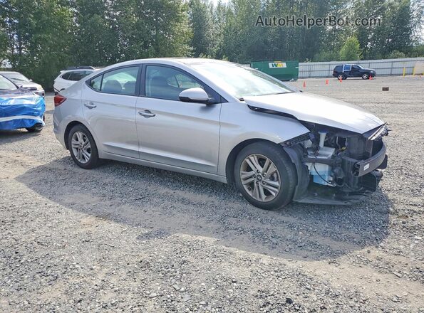 5NPD84LF1LH624849 2020 HYUNDAI ELANTRA Серебряный Передняя правая четверть