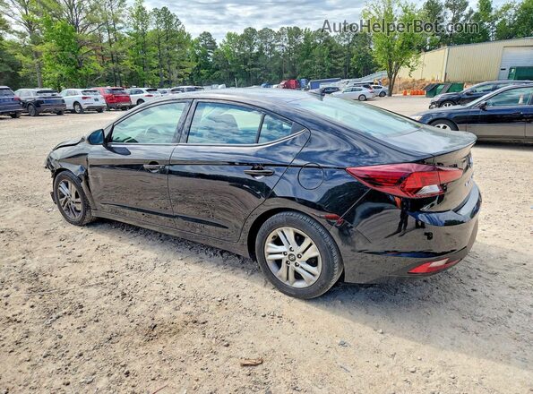 5NPD84LF1LH628660 2020 HYUNDAI ELANTRA Черный Задняя левая четверть