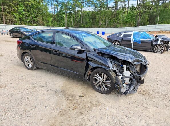 5NPD84LF1LH628660 2020 HYUNDAI ELANTRA Черный Передняя правая четверть
