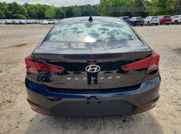 5NPD84LF1LH628660 2020 HYUNDAI ELANTRA Черный Вид сзади