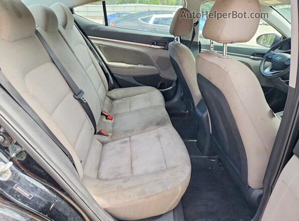 5NPD84LF1LH628660 2020 HYUNDAI ELANTRA Черный Вид задних сидений