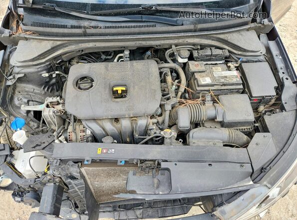 5NPD84LF1LH628660 2020 HYUNDAI ELANTRA Черный Вид задней части салона