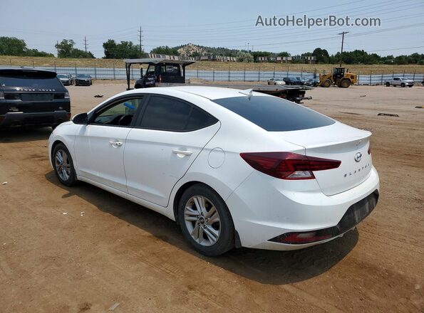5NPD84LF1LH629369 2020 HYUNDAI ELANTRA White Հետևի ձախ