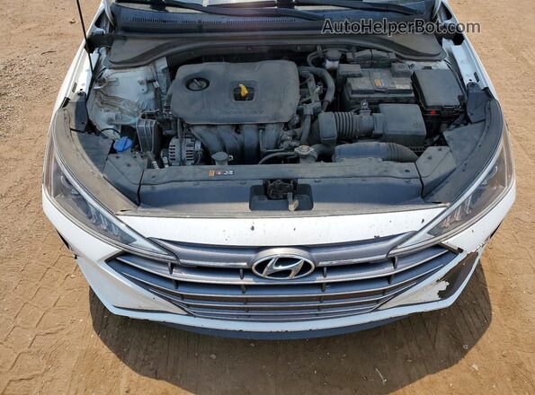 5NPD84LF1LH629369 2020 HYUNDAI ELANTRA White Սալոնի հետևի տեսք