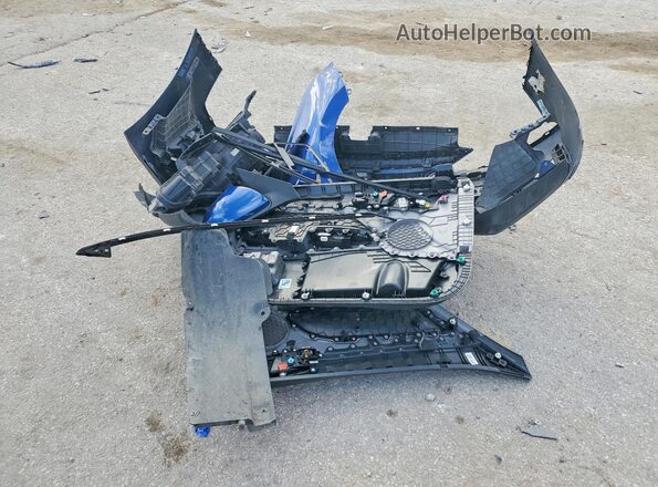 5NPD84LF1LH631946 2020 HYUNDAI ELANTRA Blue ძრავის განყოფილების ხედი