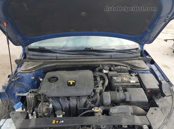 5NPD84LF1LH631946 2020 HYUNDAI ELANTRA Blue უკანა სალონის ხედი