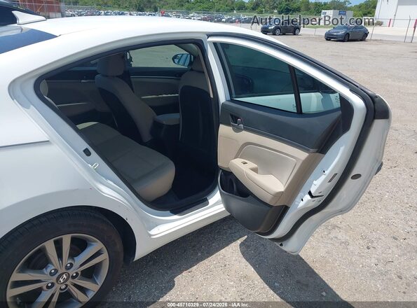 5NPD84LF2HH005099 2017 HYUNDAI ELANTRA White Vista de la etiqueta del VIN