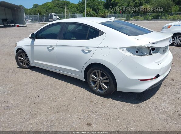 5NPD84LF2HH005099 2017 HYUNDAI ELANTRA White Trasero izquierdo