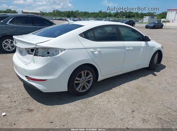 5NPD84LF2HH005099 2017 HYUNDAI ELANTRA White Trasero derecho