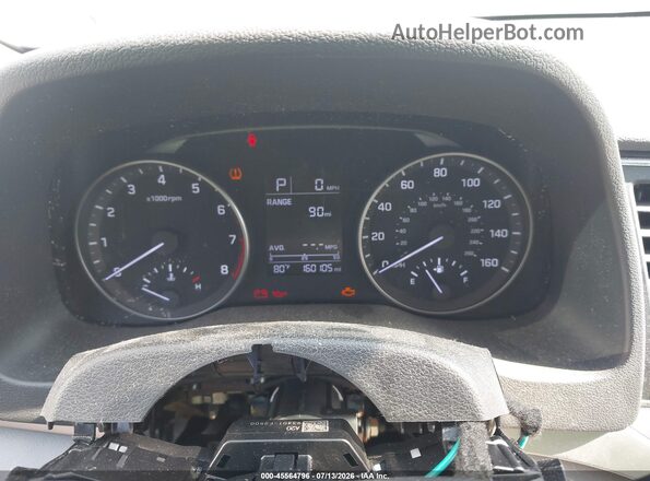 5NPD84LF2HH012523 2017 HYUNDAI ELANTRA Silver Vista de los asientos traseros
