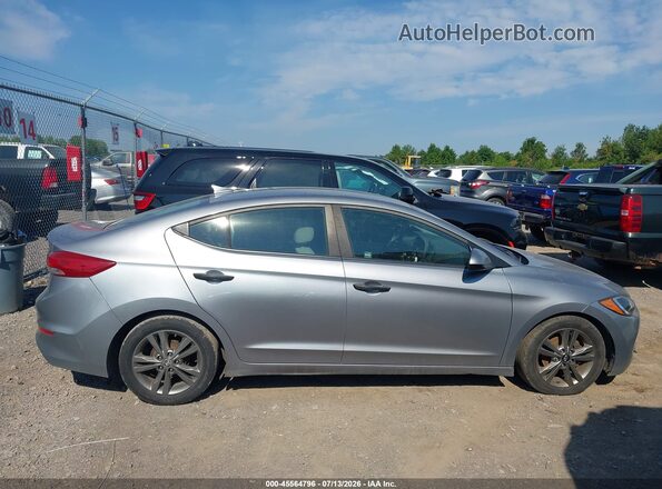 5NPD84LF2HH012523 2017 HYUNDAI ELANTRA Silver Vista interior trasera