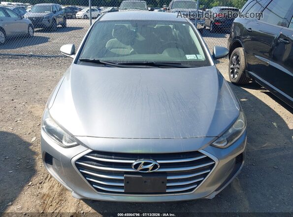 5NPD84LF2HH012523 2017 HYUNDAI ELANTRA Silver Vista del cuadro de instrumentos
