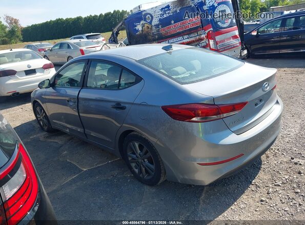 5NPD84LF2HH012523 2017 HYUNDAI ELANTRA Silver Trasero izquierdo