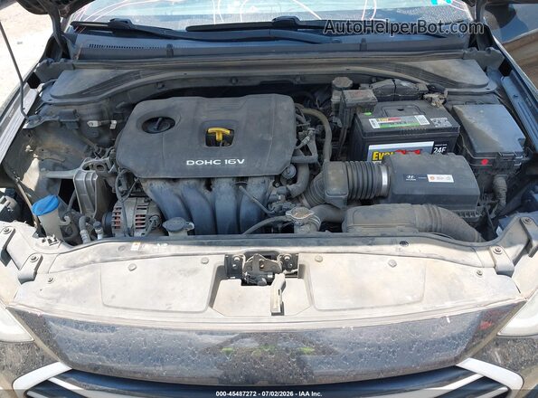 5NPD84LF2HH019231 2017 HYUNDAI ELANTRA Черный Вид сзади